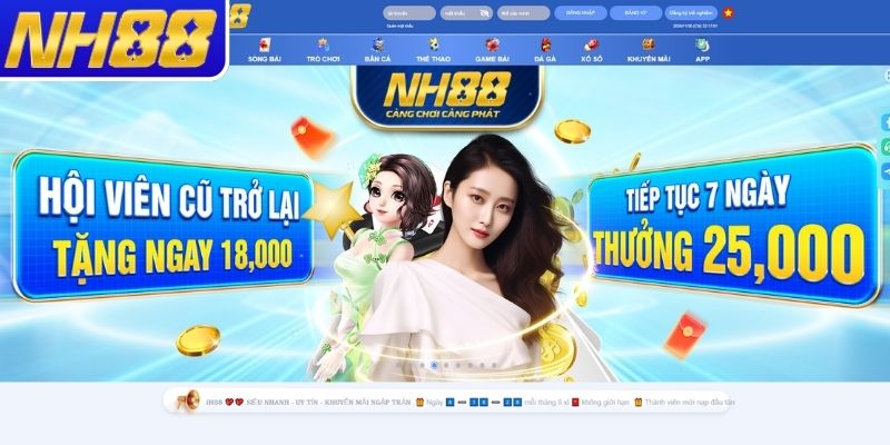 Lưu ý khi đăng ký NH88