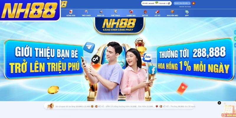Khuyến mãi NH88 cuộc gọi bất ngờ từ chuyên viên