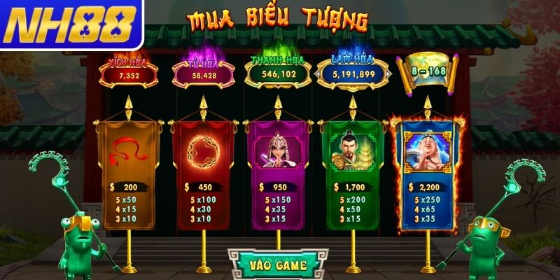 Cược và nâng cấp biểu tượng