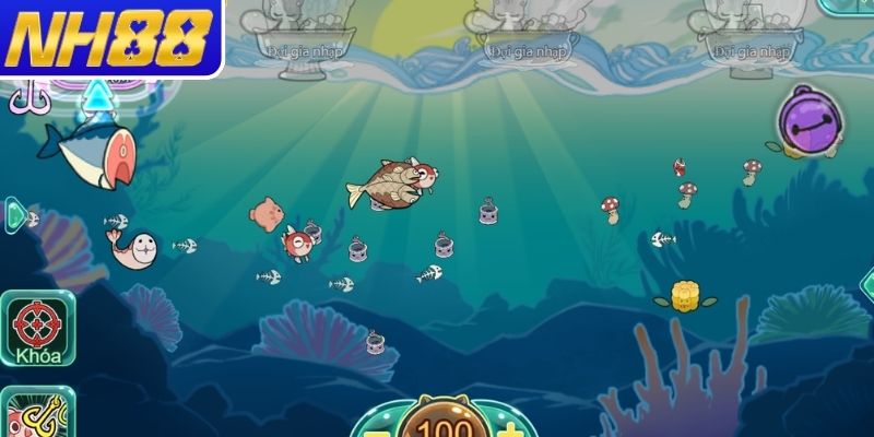 Kiểm soát đạn và tốc độ bắn Mèo Bắt Cá