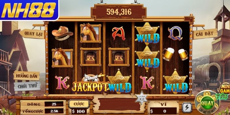 Mẹo chơi Miền Viễn Tây NH88 dễ thắng