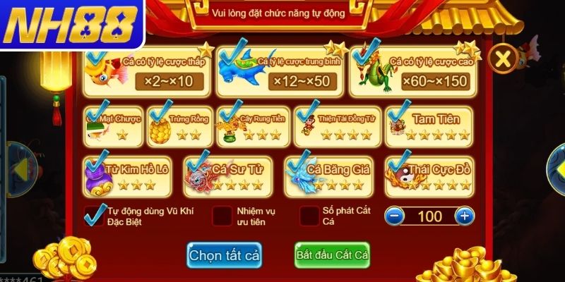 Cách tham gia Tiên Bắn Cá NH88