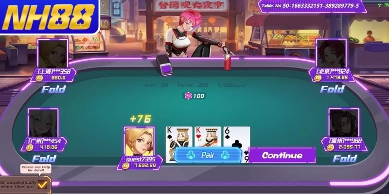 Mẹo chơi Win Three Cards NH88